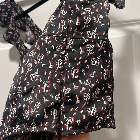 Free People pinup Stay With You CORSET floral Rose Bud satin crop Top fitted XS - Picture 6 of 8